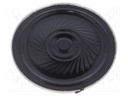 Loudspeaker; miniature,general purpose; 1W; 8Ω; Ø40x4.5mm; Ø: 40mm