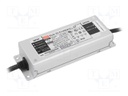 Power supply: switched-mode; LED; 75.6W; 27÷54VDC; 700÷1400mA