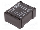 Transformer: encapsulated; 6VA; 115/115VAC; 6V; 6V; 500mA; 500mA