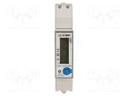 Electric energy meter; digital,mounting; for DIN rail mounting