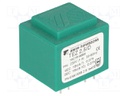 Transformer: encapsulated; 2.5VA; 230VAC; 18V; 18V; 69.4mA; 69.4mA