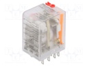 Relay: electromagnetic; 4PDT; Ucoil: 48VAC; 5A; Uswitch: max.250VAC