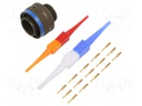Connector: circular; D38999 series I; plug; male; PIN: 15(1+14)