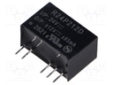 Converter: DC/DC; 2W; Uin: 21.6÷26.4V; Uout: 12VDC; Uout2: -12VDC