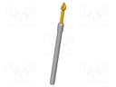 Test needle; Operational spring compression: 4mm; 20A; Ø: 1.75mm