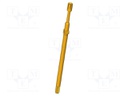 Test needle; Operational spring compression: 4mm; 8A; Ø: 1.8mm