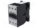 Contactor: 3-pole; for DIN rail mounting; 6K; IP20