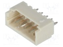 Socket; wire-board; male; PicoBlade; 1.25mm; PIN: 5; THT; 1A; tinned
