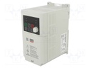 Inverter; Max motor power: 0.75kW; Usup: 200÷240VAC; 0÷400Hz; IN: 7