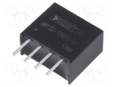Converter: DC/DC; 1W; Uin: 10.8÷13.2V; 3.3VDC; Iout: 303mA; SIP4