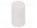 Cap; 15.4mm; Application: KSC9 series; Colour: white