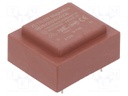 Transformer: encapsulated; 230VAC; 24V; Mounting: PCB