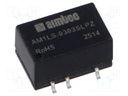 Converter: DC/DC; 1W; Uin: 2.97÷3.63V; Uout: 3.3VDC; Iout: 303mA; SMD