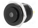 Switch: vandal resistant; Pos: 2; SPST-NO; 2A/36VDC; IP65; OFF-(ON)