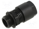 Cable gland; M16; IP66,IP68; polyamide; black