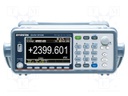 Meter: voltmeter; colour,LCD TFT 4,3"; Sampling: 10000x/s; ±0.01%