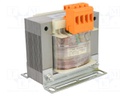Transformer: mains; 160VA; 500VAC; 230V; Leads: terminal block
