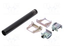 Safety light curtain; H: 790mm; 0.3÷9m; IP67; SF4B; 24VDC; lead