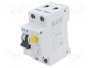 RCBO breaker; Inom: 16A; Ires: 10mA; Poles: 1+N; 240VAC; IP20; FRBmM