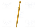 Test needle; Operational spring compression: 4mm; 8A; Ø: 2mm; 1.5N
