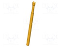 Needle-like test probe; Operational spring compression: 2.7mm