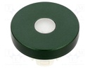 Actuator lens; 22mm; 84; Colour: olive; Mat: aluminium