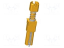 Test needle; 2A; Contact plating: gold-plated; Contacts: CuBe