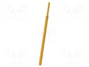 Test needle; Operational spring compression: 4.3mm; 3A; Ø: 0.64mm