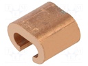 Copper; 6mm2; 10AWG; Connector: C shape crimp