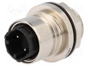 Connector: circular; socket; male; PIN: 2; Buccaneer 6000; 16A; 277V