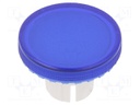 Lens, Flush, Round, Blue, 61 Series