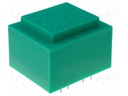 Transformer: encapsulated; 1.5VA; 230VAC; 7.5V; 7.5V; 100mA; 100mA