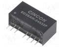 Converter: DC/DC; 3W; Uin: 9÷36V; Uout: 3.3VDC; Iout: 0÷700mA; SIP8