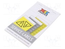 Safety sign; self-adhesive folie,vinyl; black; Label symbol: L2