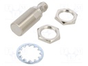 Sensor: inductive; OUT: PNP / NC; 0÷6.4mm; 10÷30VDC; M18; IP67