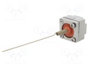 Driving head; spring; 10÷120°C; Mat: metal