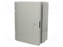 Enclosure: wall mounting; X: 265mm; Y: 355mm; Z: 152mm; ABS; grey