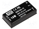 Converter: DC/DC; 10W; Uin: 9÷18V; 12VDC; Iout: 840mA; 2"x1"; 32g