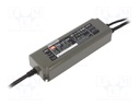 Power supply: switched-mode; for LED strips; 120W; 12VDC; 10A