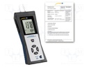 Manometer; Press.meas.range: -140÷140mbar; LCD; ±0.3%