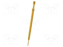 Test needle; Maksimum spring compression: 5mm; 3A; Contacts: CuBe