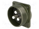 Connector: circular; Series: DS/MS; socket; male; PIN: 3; soldering