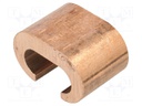 Copper; 120mm2; 4/0AWG; Connector: C shape crimp