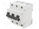 Circuit breaker; 230/400VAC; Inom: 100A; Poles: 3; DIN; Charact: D