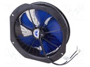 Fan: EC; axial; Ø468mm; ball; 1660rpm; IP54; 200÷240V