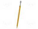 Test needle; Maksimum spring compression: 5mm; 3A; Contacts: CuBe