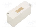 Enclosure: for modular components; IP30; for wall mounting