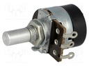 Potentiometer: shaft; single turn; 470kΩ; 200mW; ±30%; on panel