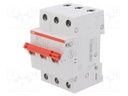Switch-disconnector; Poles: 3; DIN; 25A; 415VAC; SHD200; IP20,IP40