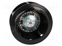 Fan: AC; radial; 230VAC; Ø133x91mm; ball bearing; 2800rpm; IP44